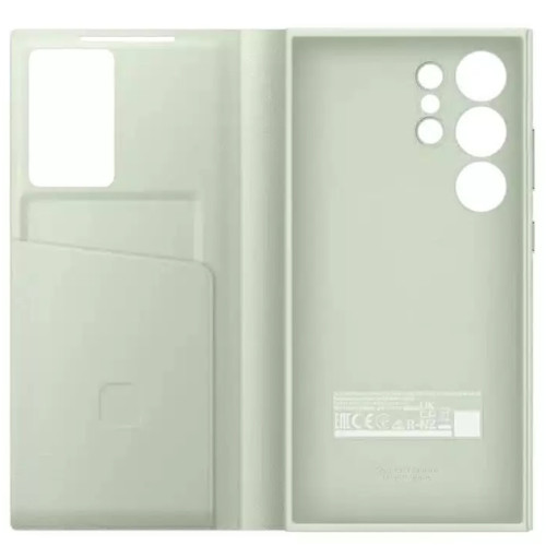 Чехол-книжка Samsung Smart View Wallet Case для S24 Ultra Light Green