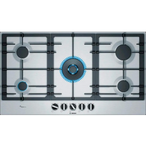 Газовая варочная панель Bosch Serie 6 PCR9A5B90M Silver