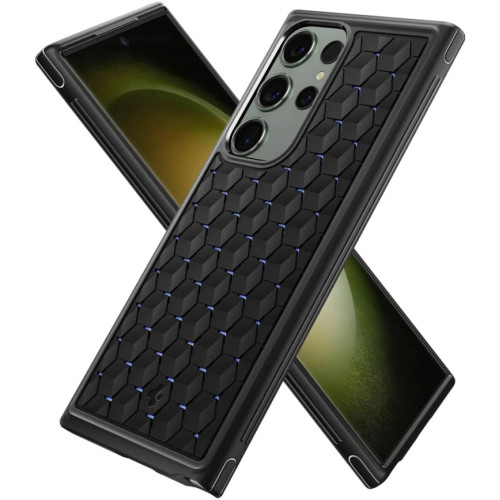 Чехол Spigen Cryo Armor для Galaxy S23 Ultra (ACS05616) Matte Black