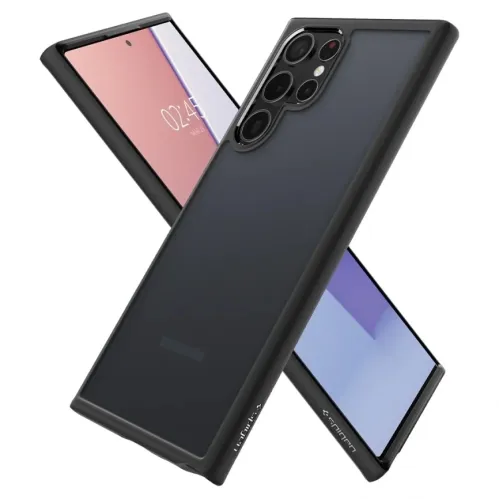 Чехол Spigen Ultra Hybrid Galaxy S22 Ultra (ACS03920) Frost black