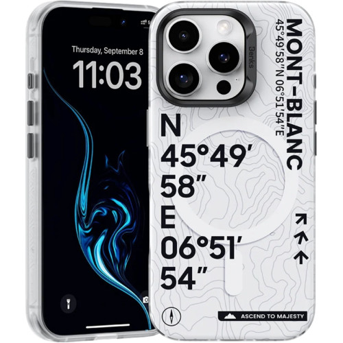 Чехол Benks Phone Case для iPhone 16 Pro Mt. Blanc