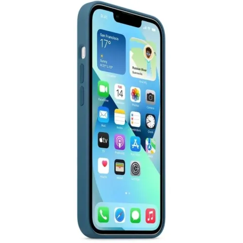 Накладка силиконовая MItrifON для iPhone 13 (20514) Emerald
