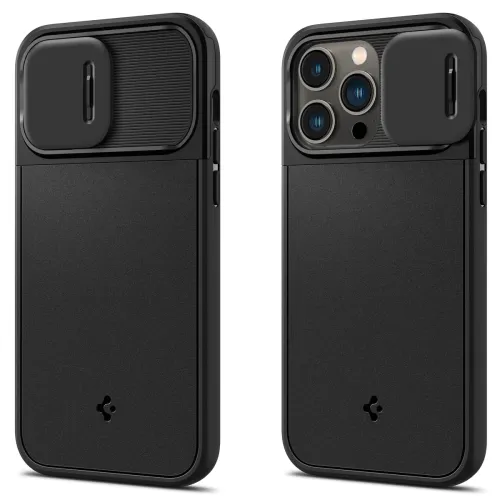 Чехол Spigen Optik Armor MagFit для iPhone 14 Pro Max (ACS04848) Black