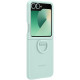 Чехол Samsung Silicone Case with Ring для Galaxy Z Flip6 Mint Green