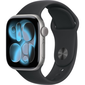 Смарт-часы Apple Watch Series 11 46mm Space Grey Aluminium Case with Black Sport Band S/M