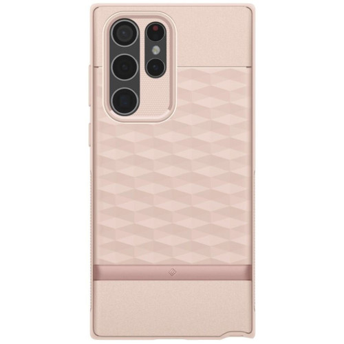 Чехол Spigen Parallax Galaxy S22 Ultra (ACS03940) Indi Pink