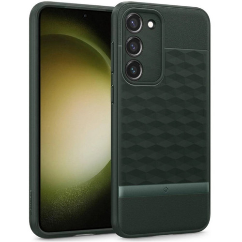 Чехол Spigen Caseology для Galaxy S23 (ACS05991) Midnight Green