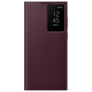 Чехол Samsung Smart Clear View Cover для Galaxy S22 Ultra (EF-ZS908CEEGRU) Burgundy