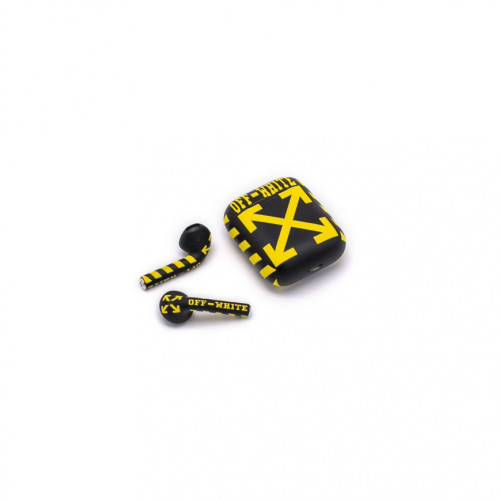 Наушники Apple AirPods 2 Color (MV7N2) Total Off-White Black Yellow