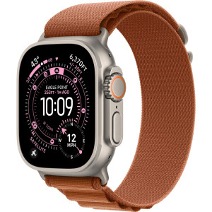 Смарт-часы Apple Watch Ultra 3 (2025) 49mm Natural Titanium Case with Terra Cotta Alpine Loop M