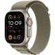 Ремешок Apple Watch Ultra 49mm Olive Alpine Loop M