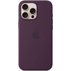Чехол Apple Silicone Case with MagSafe для iPhone 16 Pro Max Plum