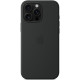 Чехол Apple Silicone Case with MagSafe для iPhone 16 Pro Max Black