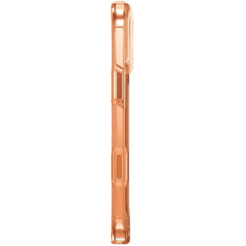 Чехол Uniq LifePro Xtreme Anti-FingerprintSlim Hybrid Case with MagClick для iPhone 17 Pro Max Frost Clear/Volt Orange