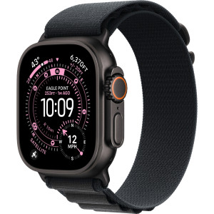 Смарт-часы Apple Watch Ultra 3 (2025) 49mm Black Titanium Case with Black Alpine Loop S