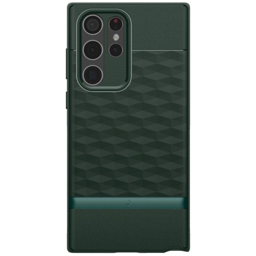 Чехол Spigen Parallax Galaxy S22 Ultra (ACS03942) Midnight Green