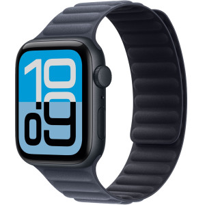 Смарт-часы Apple Watch SE (2025) 44mm Midnight Aluminum Case with Navy Magnetic Link S/M