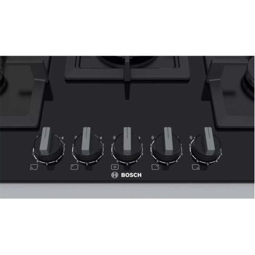 Газовая варочная панель Bosch Serie 6 PPQ7A6B20 Black