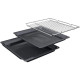 Электрический духовой шкаф Bosch Serie 8 HBG7363B1 Black