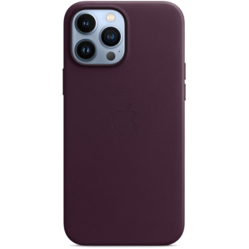 Кожаный чехол Apple MagSafe для iPhone 13 Pro Dark Cherry