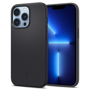 Чехол Spigen Silicone Fit для iPhone 13 Pro (ACS03283) Black
