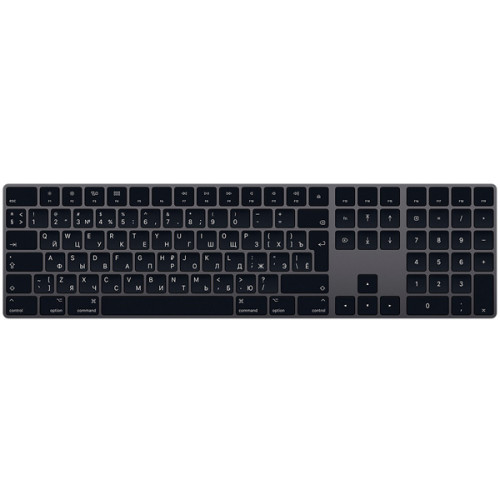 Клавиатура беспроводная Apple Magic Keyboard Numeric Keypad Space Gray (MRMH2RS/A)