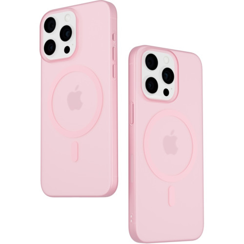 Чехол Gurdini Slim Series with MagSafe для iPhone 16 Pro Pink