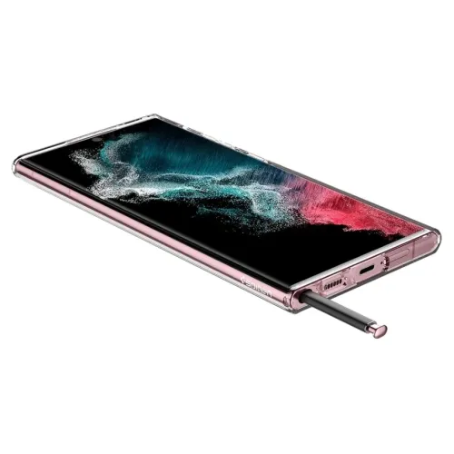 Чехол Spigen Liquid Crystal Galaxy S22 Ultra (ACS03912) Crystal-clear