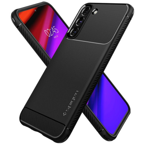 Чехол Spigen Rugged Armor Galaxy S22 Plus (ACS03952) Matte Black
