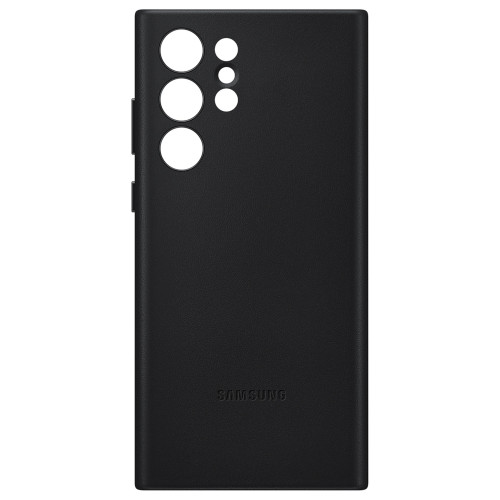 Чехол Samsung Leather Cover для Galaxy S22 Ultra (EF-VS908LBEGRU) Black