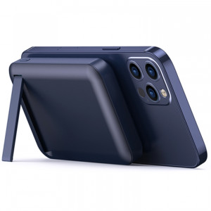 Внешний аккумулятор WiWU Snap Cube Magsafe Wireless Charge SC 10000 mAh Blue