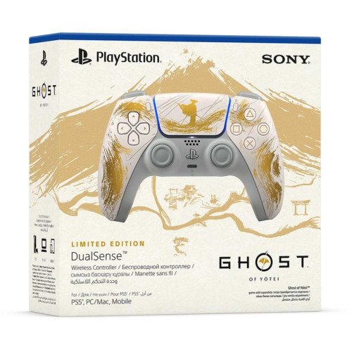 Джойстик беспроводной Sony DualSense для PS5 Ghost of Yotei Gold Limited Edition