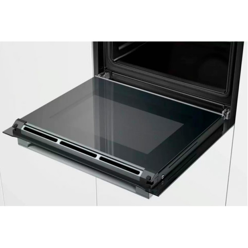 Электрический духовой шкаф Bosch Serie 8 HBG672BB1S Black