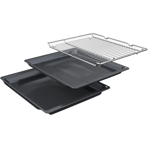 Электрический духовой шкаф Bosch Serie 8 HBG7361B1 Black