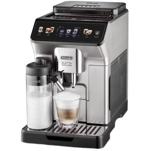 Кофемашина DeLonghi Dinamica Eletta Explore ECAM450.55.S Silver/Black