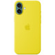 Чехол Apple Silicone Case with MagSafe для iPhone 16 Plus Star Fruit