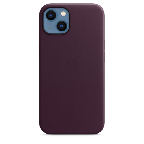 Кожаный чехол Apple MagSafe для iPhone 13 Dark Cherry