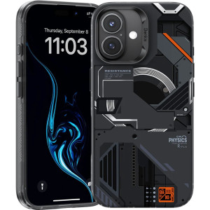 Чехол Benks Magnetic Perspective-Mecha Case with MagSafe для iPhone 16 Black