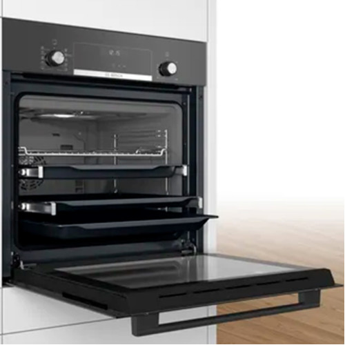 Электрический духовой шкаф Bosch Serie 6 HBJ558YB3Q Black