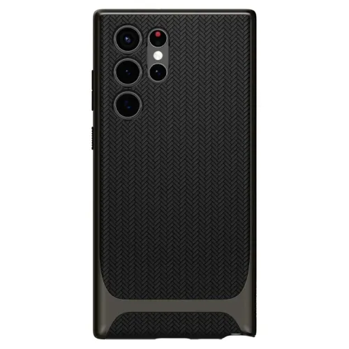Чехол Spigen Neo Hybrid Galaxy S22 Ultra (ACS03926) Gunmetal