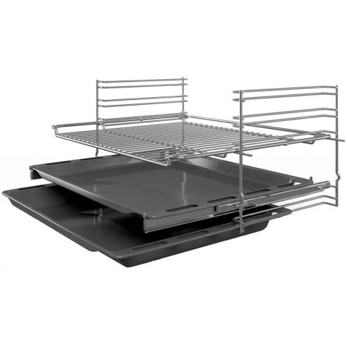 Электрический духовой шкаф Bosch Serie 4 HBF534ES0Q Silver