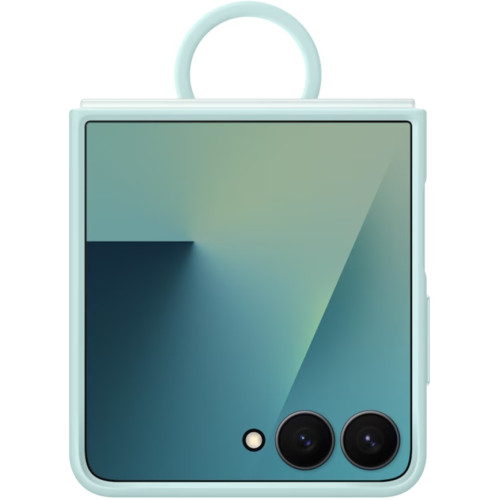 Чехол Samsung Silicone Ring Case для Galaxy Z Flip7 Mint