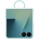 Чехол Samsung Silicone Ring Case для Galaxy Z Flip7 Mint