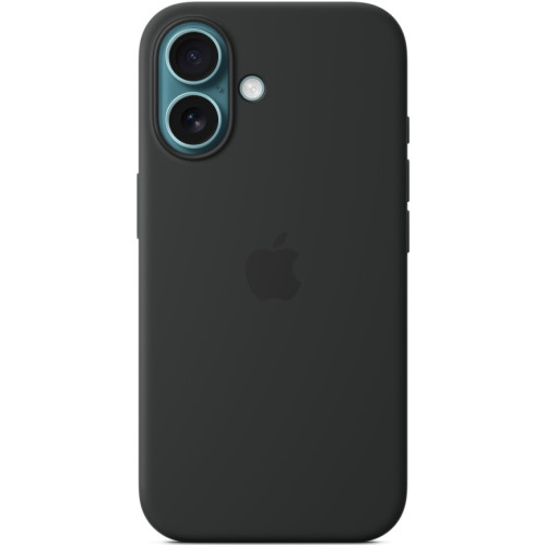 Чехол Apple Silicone Case with MagSafe для iPhone 16 Black