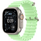 Смарт-часы Apple Watch Ultra 3 (2025) 49mm Natural Titanium Case with Neon Green Ocean Band