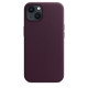 Кожаный чехол Apple MagSafe для iPhone 13 Dark Cherry