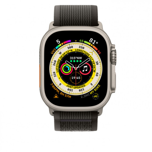Ремешок Apple Watch Ultra 49mm Black/Gray Trail Loop S/M