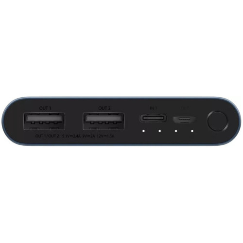 Внешний аккумулятор Xiaomi Power Bank 3 10000 mAh PLM13ZM Black