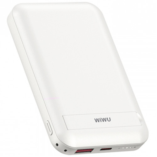 Внешний аккумулятор WiWU Snap Cube Magsafe Wireless Charge SC 10000 mAh White