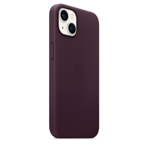 Кожаный чехол Apple MagSafe для iPhone 13 Dark Cherry